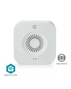Nedis WIFICDPC20WT - SmartLife Zvonek| Napájení z baterie | 4 Zvuky | 4.5 V DC / 5 V DC | Nastavitelná hlasitost | Bílá