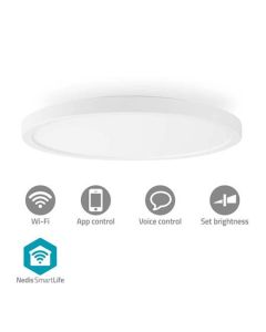 Nedis WIFILAC31WT - Stropní světlo SmartLife | Kulaté | Průměr: 290 mm | 1800 lm | RGB/Warm to Cool White, F