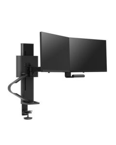 ERGOTRON TRACE™ Dual Monitor Mount (matte black), stolní posuvné rameno pro 2 monitry až 27", černé