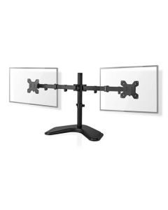 Nedis MMDOSD110BK - Stojan Monitoru | 2 Obrazovky | 15 - 32 " | 75x75 / 100x100 | Full Motion