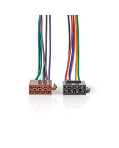 Nedis CAGBISOSTANDVA - Redukční ISO Kabel| Kompatibilita s ISO: Standardní | 0.15 m | Kulatý | PVC | Box