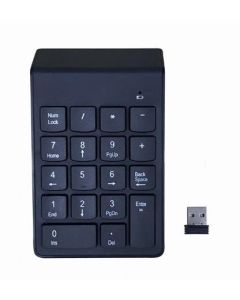 Gembird Numerická klávesnice KPD-W-02, USB, bezdrátová, černá