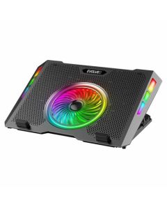 EVOLVEO Ania 16, chladicí podstavec pro notebook 10-17", 5x ventiátor, RGB podsvícení