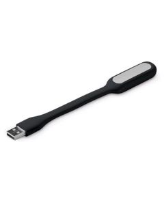 C-TECH UNL-04, USB lampička k notebooku, flexibilní, černá