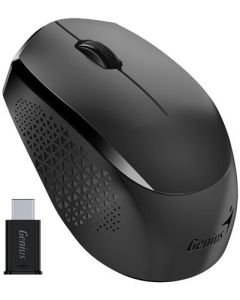 Genius NX-8000S Type-C, myš, bezdrátová, optická, 1200DPI, 3 tlačítka, USB-C, černá