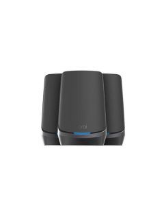 Netgear Orbi 960 Series Quad-Band WiFi 6E Mesh System, 10.8Gbps, 10 Gig Port, 3-Pack, Black Edition