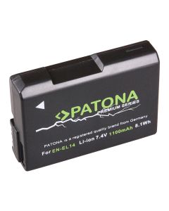 PATONA baterie pro foto Nikon EN-EL14 1100mAh Li-Ion Premium