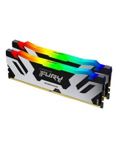 KINGSTON 32GB 7600MT/s DDR5 CL38 DIMM (Kit of 2) FURY Renegade RGB White XMP