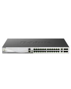D-Link DMS-3130-30TS/E 24 x 100/1000/2500BASE-T Layer 3 Stackable Managed Gigabit Switch with 2 x 10GBASE-T Portst