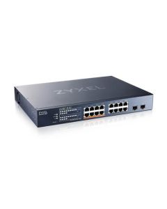 Zyxel XMG1915-18EP 16-port 2.5GbE, 2 SFP+, 8 x PoE++ 180W  Smart Switch, hybird mode, standalone or NebulaFlex Cloud