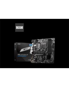 MSI PRO B760M-P, 1700, Intel B760, 4xDDR5, mATX