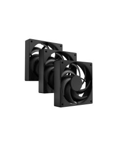 Ventilátor FURY SAI S12 PWM, 3-Pack, Černý