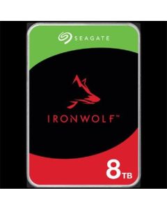 Seagate IronWolf, NAS HDD, 8TB, 3.5", SATAIII, 256MB cache, 5.400RPM