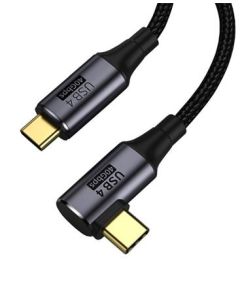 PremiumCord USB4™ Gen 3x2 40Gbps 8K@60Hz 240W Thunderbolt 3 kabel 0,8m