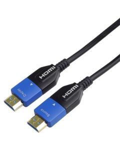 PremiumCord Ultra High Speed HDMI 2.1 optický kabel 8K@60Hz 4K@120Hz 7m zlacený