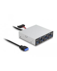 Delock 3.5” USB 5 Gbps přední panel 7 x USB Typ-A