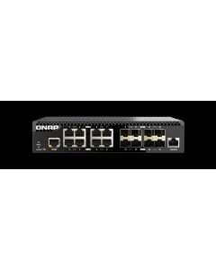 QNAP řízený switch QSW-M3216R-8S8T (8x 10GbE porty + 8x 10G SFP+ porty, poloviční šířka)