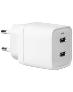 AVACOM HomePRO 2 síťová nabíječka s Power Delivery 40W se dvěma USB-C výstupy
