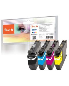 PEACH kompatibilní cartridge Brother LC-3617 MultiPack bk, c, m, y