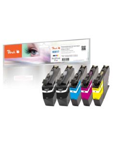 PEACH kompatibilní cartridge Brother LC-3617 MultiPack Plus 2xbk, c, m, y