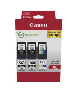 Canon cartridge PG-560XL x2 / CL-561XL Multipack / 2x black + Color / 2x400 str. + 300 str.