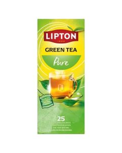 Zelený čaj Lipton Pure, 25 x 1,3 g