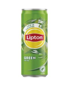 Ledový čaj Lipton - zelený, plech, 24x 0,33l