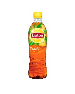 Ledový čaj Lipton s broskví, 0,5l, bal = 12 ks