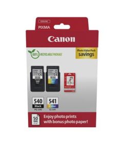 Canon cartridge PG-540/CL-541 + fotopapír GP-501/Photo Value Pack/