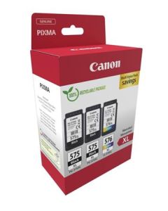 Canon cartridge PG-575XLx2/CL-576XL Multipack / 2x Black +1x Color / 2x15ml + 1x12,6ml