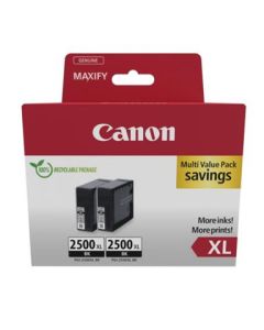 Canon cartridge INK PGI-2500XL/Black/Twinpack / 2500str.