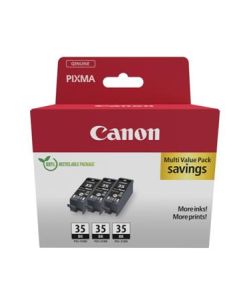Canon cartridge PGI-35Bk Black (PGI35BK) Triple Pack / 3x Black / 3x9,3ml