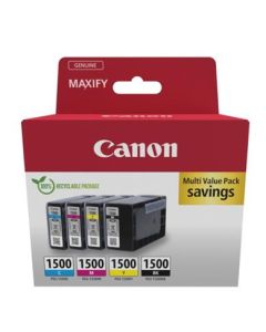 Canon cartridge INK PGI-1500 BK/C/M/Y MULTI / 1x 12,4ml + 3x4,5ml