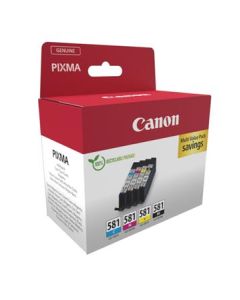 Canon cartridge INK CLI-581 BK/C/M/Y MULTI / 4x5,6ml