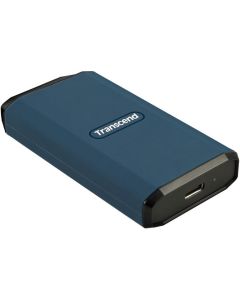 Transcend ESD410C 1TB, USB 20Gbps Type C, Externí odolný SSD disk (3D NAND flash), 2000MB/R, 2000MB/W, modrý