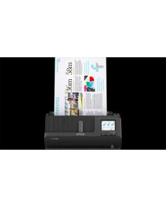 EPSON skener ES-C380W - A4/600x600dpi/USB/Wi-Fi/LAN/DADF