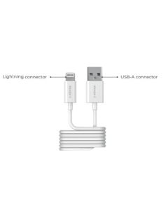 2-Power kabel USB-A to Lightning, 1M