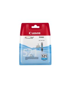 Inkoust Canon CLI-521C, azurový