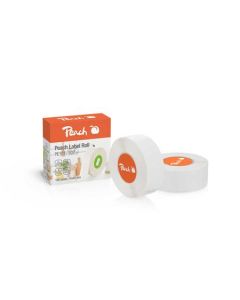 PEACH PE101 - štítky, 14x40mm, 180ks, termální syntetický papír, bílá