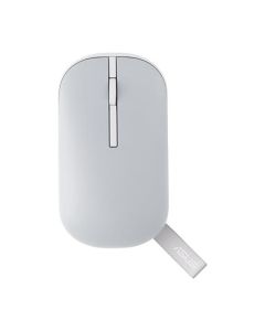 Asus MD100 bezdrátová myš - 2,4Ghz dongl/bluetooth/ 1600dpi/bílo-šedá