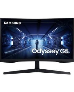 SAMSUNG MT LED LCD Gaming Monitor 32" Odyssey LS32CG552EUXEN -prohnutý, VA,1ms,165Hz,2560x1440,HDMI,Display Port
