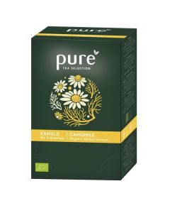 Bylinný čaj Pure - bio, heřmánek, 20x 1,6 g