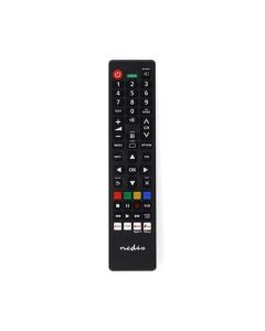 Nedis TVRC45PASHBK - Náhradní Dálkový Ovladač | Panasonic / Sharp TV | Předprogramovaný | Černá