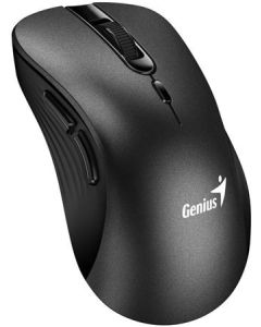 Genius Ergo 8100S Myš, bezdrátová, ergonomická, optická, 1600DPI, 6 tlačítek, USB, černá
