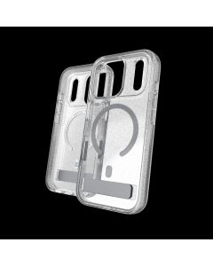 Case Milan Snap with Kickstand for Apple iPhone	18 Pro / 17 Pro - Glitter Silver