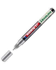 Lakový popisovač Edding EcoLine 51, stříbrný