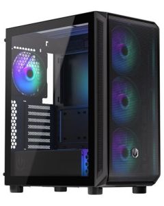 Endorfy skříň Arx 500 ARGB/ 2 x USB 3.0 / USB-C / 140mm fan PWM / mesh panel / černá
