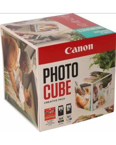 Canon CARTRIDGE PG-560/CL-561 PHOTO CUBE Creative Pack White Blue - 5x5 fotopapír (PP-201 40 obr.)