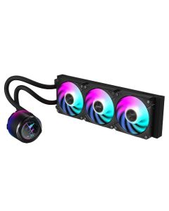GIGABYTE vodní chladič AORUS WATERFORCE X II 360 120mm ARGB, LCD displej