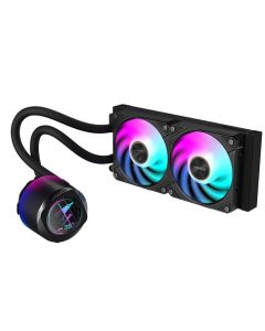 GIGABYTE vodní chladič AORUS WATERFORCE X II 240  120mm ARGB, LCD displej